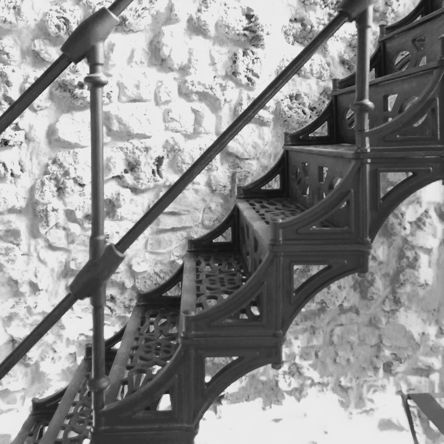 Cast-iron spiral staircase Lille de Luxe